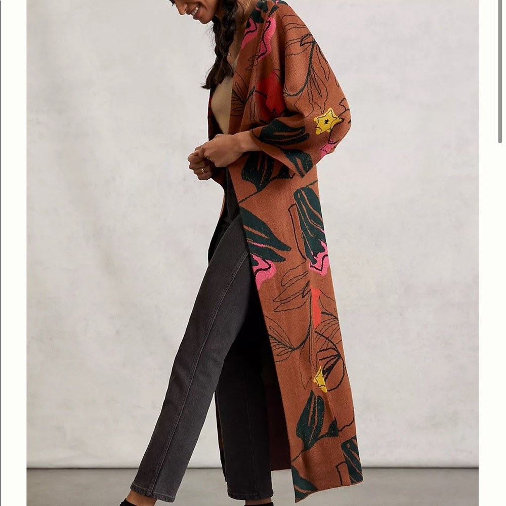 Anthropologie Bel Kazan Laurie Knit Kimono